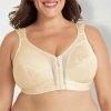 Playtex 18 Hour Front-close With Flex Back Bra - 4695 In Nude