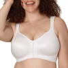Playtex 18 Hour Posture Boost Front Close Wireless Full Coverage Bra E525 In White