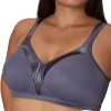 Playtex 18 Hour Silky Soft Smoothing Wireless Full Coverage Bra-4803 In Blue