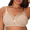 Playtex 18 Hour Silky Soft Smoothing Wireless Full Coverage Bra-4803 In Neutral