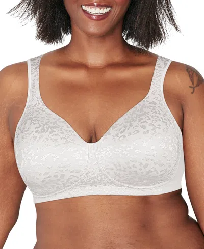 Playtex 18 Hour Ultimate Lift And Support Wireless Bra 4745 In White Anim