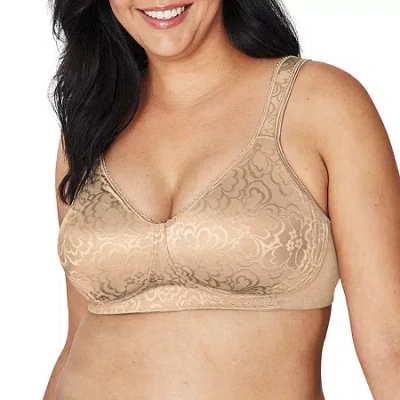 Playtex 18 Hour Ultimate Lift & Support Wireless Full Coverage Bra 4745 In Neutral