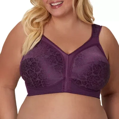Playtex 18 Hour Ultimate Shoulder Comfort Wireless Full Coverage Bra 4693 In Purple