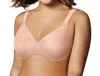 Playtex All Over Smoothing Seamless Full-coverage Underwire T-shirt Bra In Pink In Pink