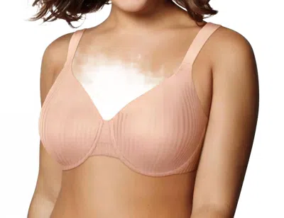 Playtex All Over Smoothing Seamless Full-coverage Underwire T-shirt Bra In Pink