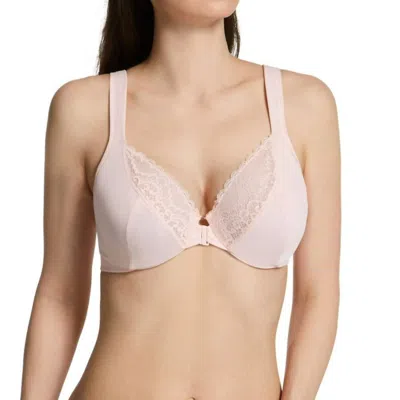 Playtex Front Close No Poke Dreamwire Bra In Pink