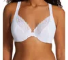 Playtex Front Close No Poke Dreamwire Bra In White In White