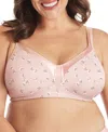 Playtex Full Figure 18 Hour Sleek & Smooth Wireless Bra 4803, Online Only In Pink Pirouette
