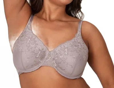 Playtex Secrets Beautiful Lift Underwire Bra In Warm Steel In Gray