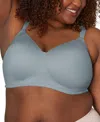Playtex Secrets Perfectly Smooth Shaping Wireless Bra 4707, Online Only In Rain Cloud