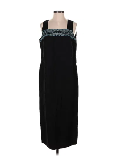 Pre-owned Plaza South Casual Dress In Black