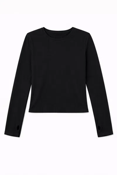 Plc - Planet Loving Company Women's Modal Long-sleeve - Black