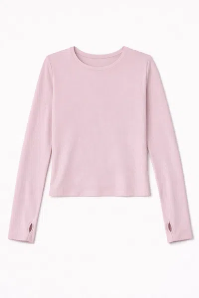 Plc - Planet Loving Company Women's Modal Long-sleeve - Pink In Yellow