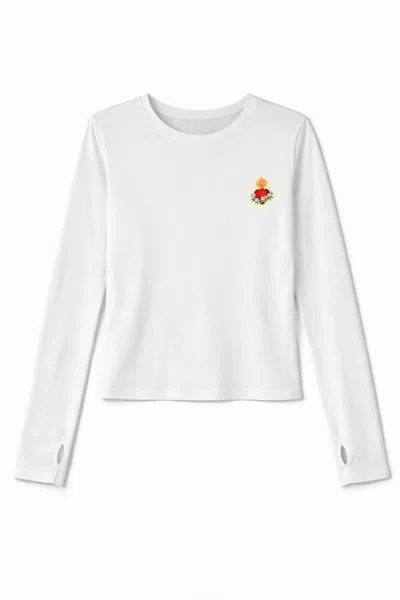 Plc - Planet Loving Company Women's Modal Long-sleeve - White