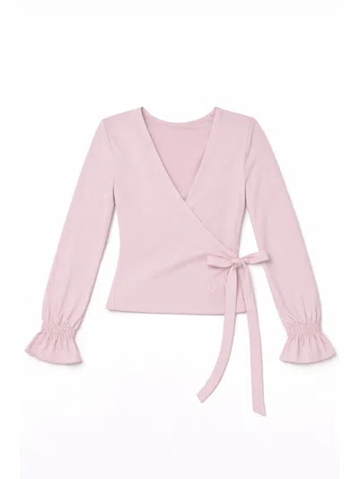 Plc - Planet Loving Company Women's Modal Long-sleeve Wrap - Pink