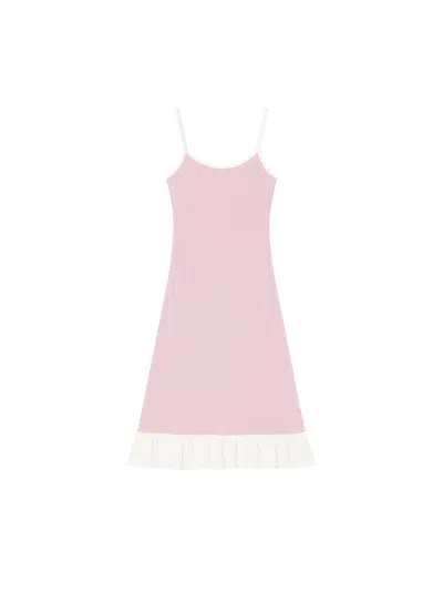 Plc - Planet Loving Company Women's Modal Short Slip - Pink In Red