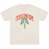 Please Come Home Men's  Angel Tee In Off White In White