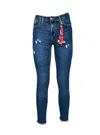 Please Jeans Woman  P0z4yr7w5u In Blue