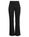 Please N8 Woman Pants Black Size Xl Polyester, Elastane In Black