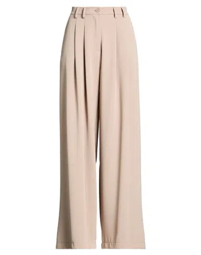 Please N8 Woman Pants Taupe Size Xs Polyester In Neutral