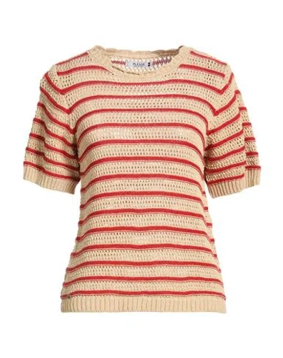 Please N8 Woman Sweater Beige Size Onesize Cotton, Acrylic
