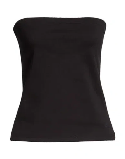 Please N8 Woman Top Black Size S Cotton, Polyester