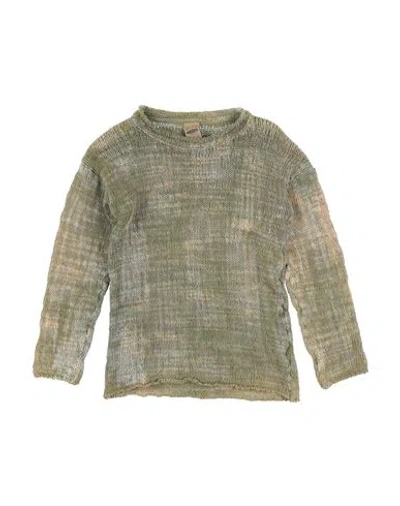 Please Babies'  Toddler Boy Sweater Military Green Size 4 Cotton, Linen