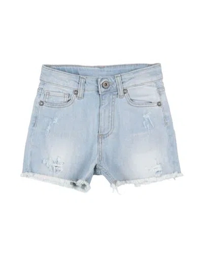 Please Babies'  Toddler Girl Denim Shorts Blue Size 6 Cotton, Elastane