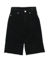Please Toddler Girl Pants Black Size 4 Cotton, Elastane In Black