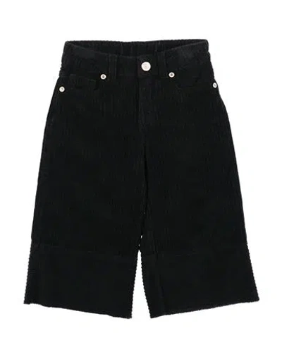 Please Babies'  Toddler Girl Pants Black Size 4 Cotton, Elastane
