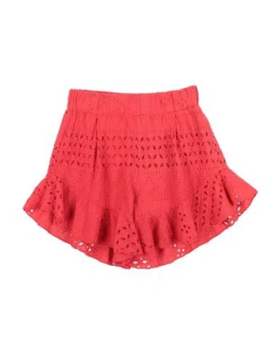 Please Babies'  Toddler Girl Shorts & Bermuda Shorts Red Size 6 Cotton