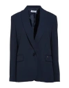 Please Woman Blazer Midnight Blue Size S Polyester, Elastane