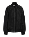Please Woman Jacket Black Size S Polyester, Acrylic In Black