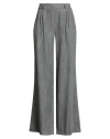 Please Woman Jeans Grey Size Xl Lyocell In Gray