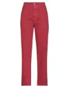 Please Jeans In Red