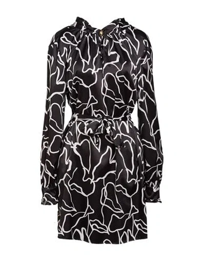 Please Woman Mini Dress Black Size S Polyester, Elastane