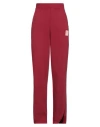 Please Woman Pants Burgundy Size M Cotton In Red