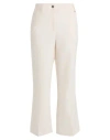 Please Woman Pants Cream Size Xl Polyester, Elastane In White
