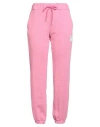 Please Woman Pants Fuchsia Size S Cotton, Polyester In Pink