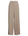 Please Woman Pants Khaki Size L Polyester, Elastane