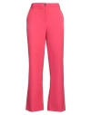 Please Woman Pants Magenta Size L Polyester, Elastane