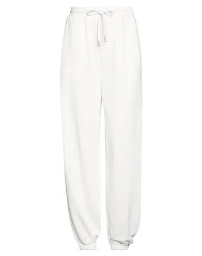 Please Woman Pants Off White Size S Cotton, Polyester
