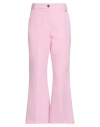 Please Woman Pants Pink Size Xs Polyester, Elastane In Pink