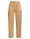 Please Woman Pants Sand Size M Cotton, Elastane In Multi