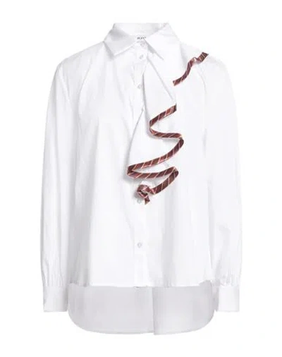 Please Woman Shirt White Size Xs Cotton, Polyamide, Elastane
