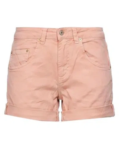 Please Woman Shorts & Bermuda Shorts Blush Size Xxs Cotton, Elastane In Pink