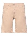 Please Woman Shorts & Bermuda Shorts Camel Size Xs Cotton, Elastane In Beige