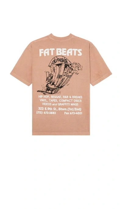 Pleasures 9th Street T-shirt In Rose Quartz