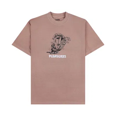 Pre-owned Pleasures 9th Street T-shirt 'rose Quartz' | Pink | Men's Size L