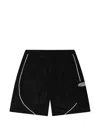 Pleasures Active Shorts In Black